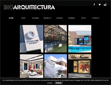 Tablet Screenshot of bioarquitectura.es